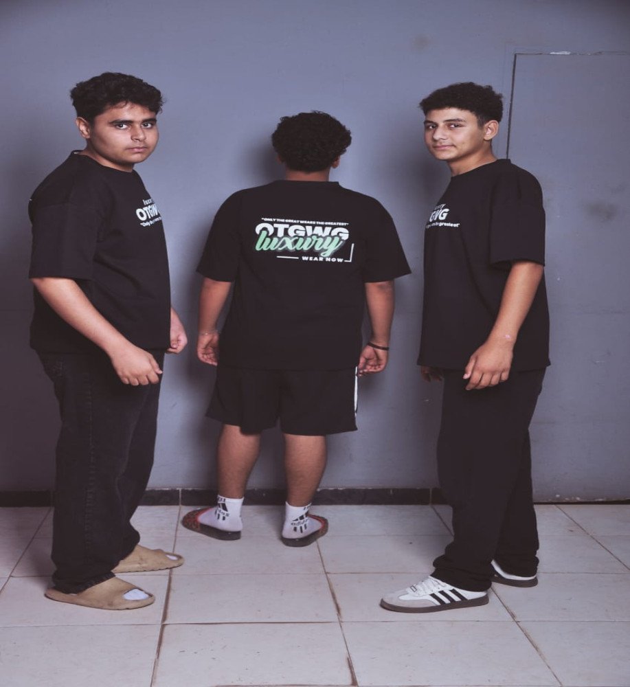 OTGWG Oversized Black T-Shirt (L–2XL)   OTGWG Oversized Black T-Shirt (L–2XL)